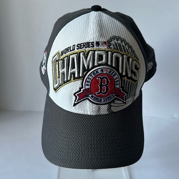 MLB NEW ERA Official On-Field Boston Red Sox World Series Champions 2013 Cap - Picture 1 of 9